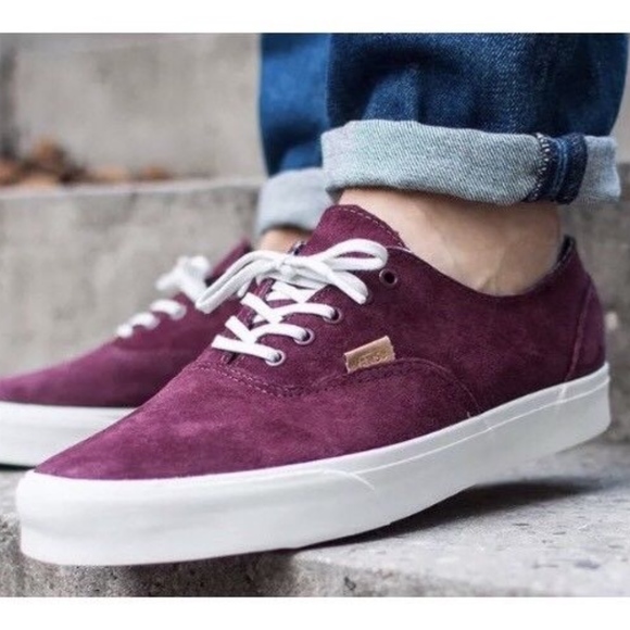vans era pig suede